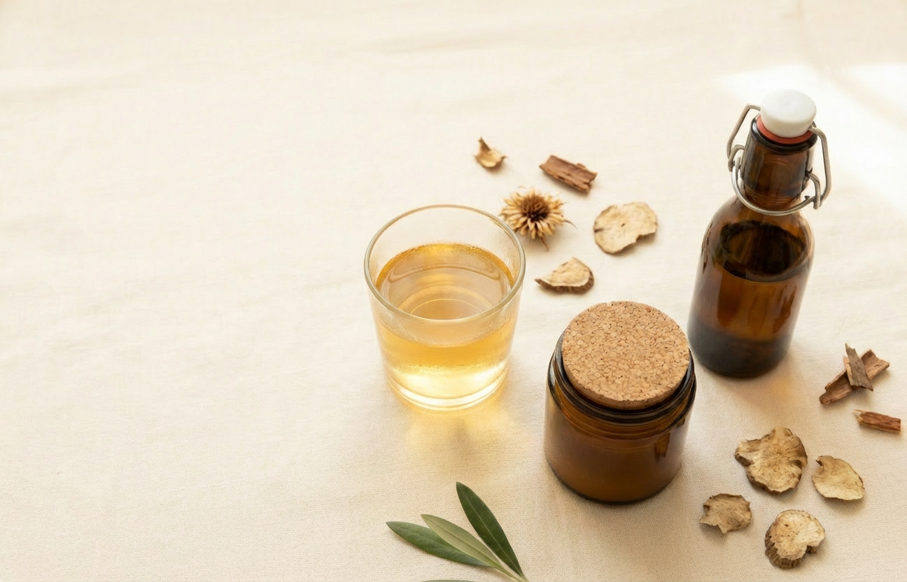 Alternative beverages — kratom seltzers, kava sodas, and functional mushroom drinks at Masterpiece Alternatives in Perham MN