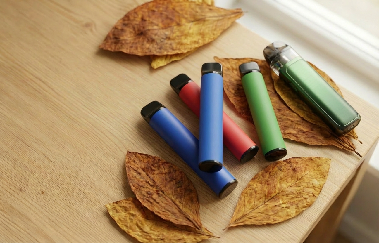 Premium disposable vapes at Masterpiece Alternatives in Perham MN — nicotine, nicotine-free, caffeine, B12, and melatonin disposables